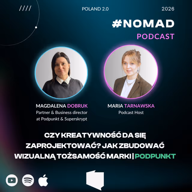 Czy kreatywność da się zaprojektować? Jak zbudować wizualną tożsamość marki | Podpunkt